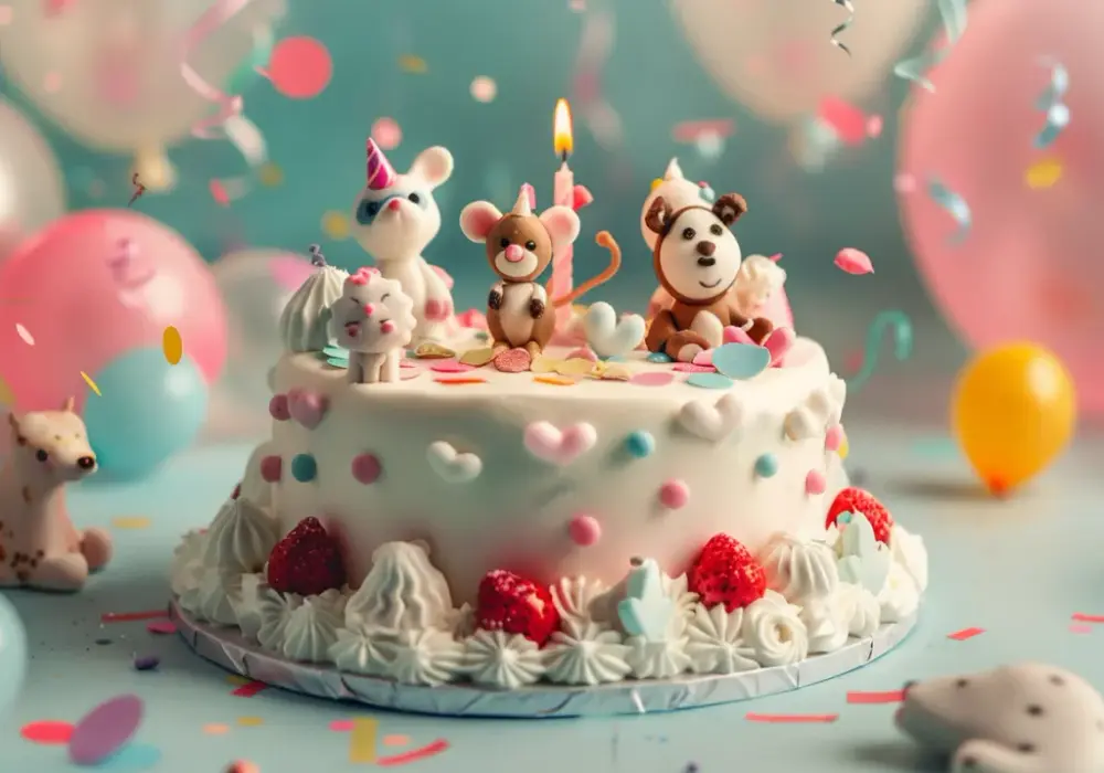 Figurki na tort roczek: Top 5 słodkich ozdób na 1 urodziny