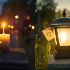 Solarne znicze: Czy to oszczędna alternatywa? Wady i zalety