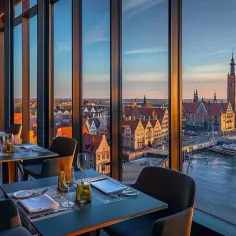 Olivia Star - restauracja z panoramicznym widokiem na Gdańsk