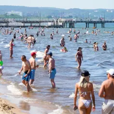Bałtyk ile stopni - aktualna temperatura wody i warunki do kąpieli
