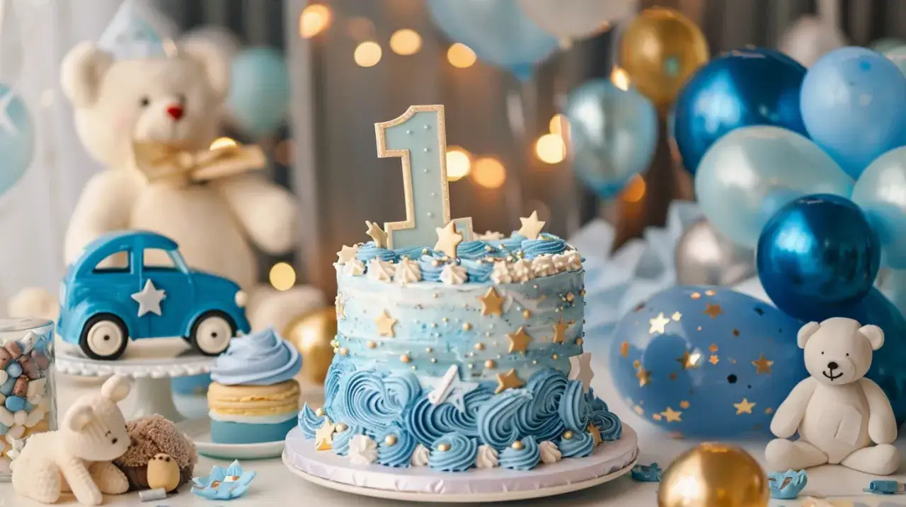 Zdjęcie Ozdoby na tort na roczek: 5 pomysłów, które zachwycą gości