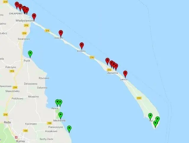 Zdjęcie Gdzie można się kąpać nad Bałtykiem i uniknąć sinic latem?