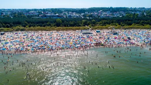 Temperatura wody w Bałtyku: aktualne pomiary ze wszystkich kąpielisk