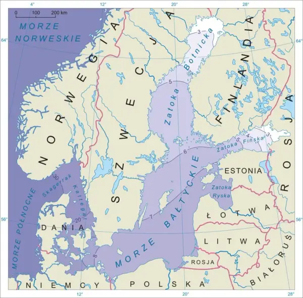 Gdzie leży Bałtyk i jakie są jego tajemnice geograficzne?